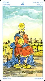 four-pentacles